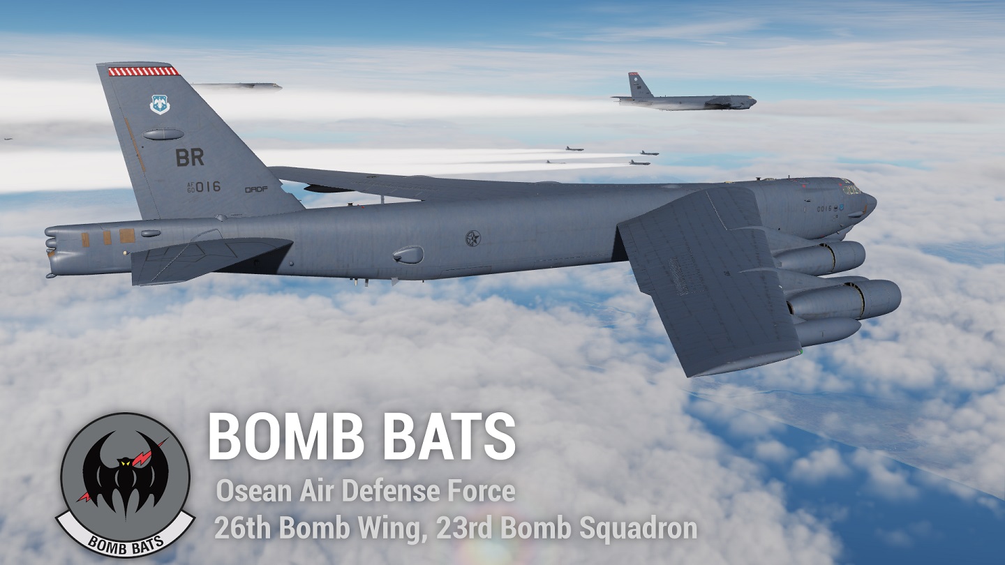 Ace Combat - 23rd Bomb Squadron 'Bomb Bats' B-52 Pack [High Quality]
