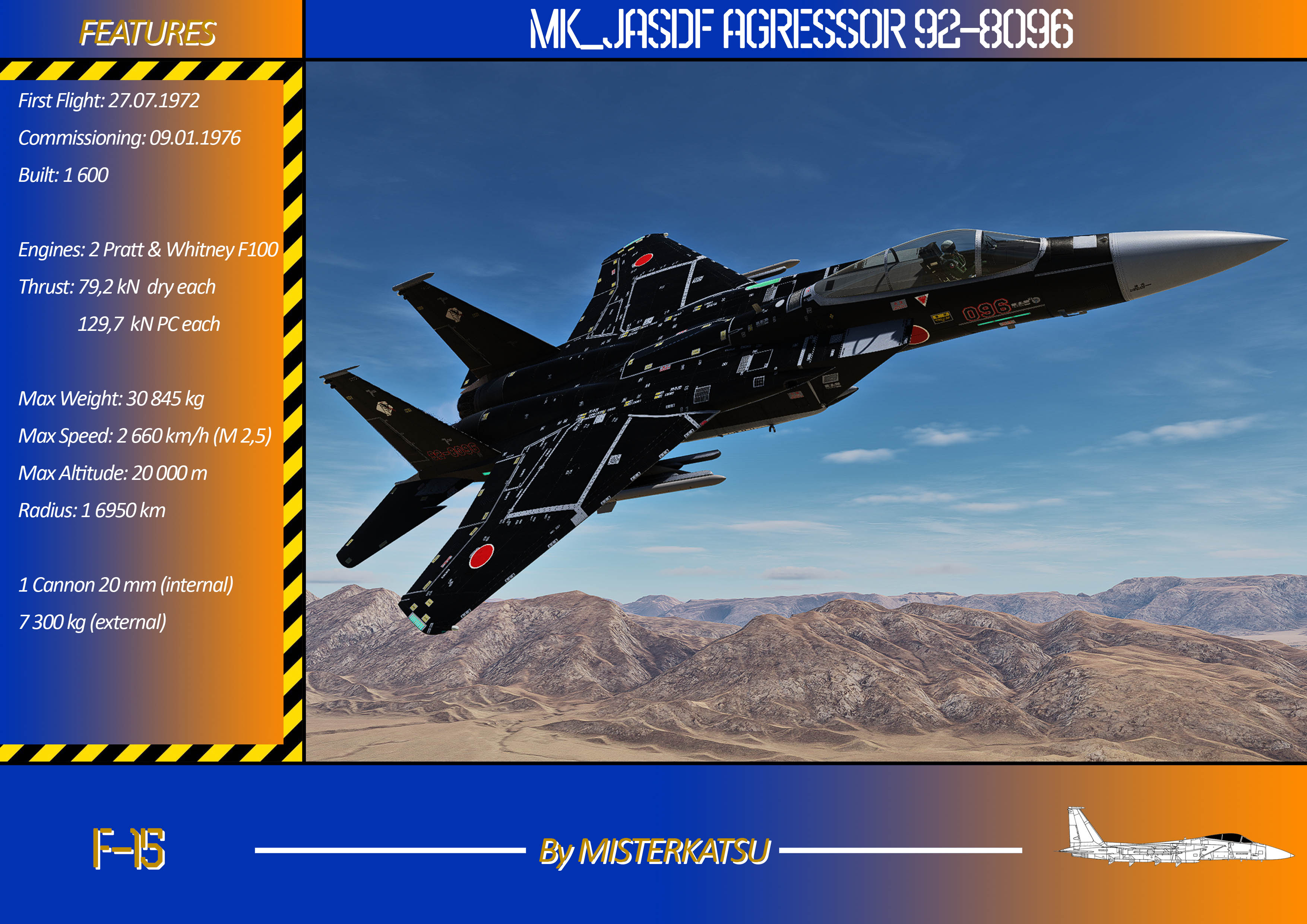 JASDF AGRESSOR 92-8096