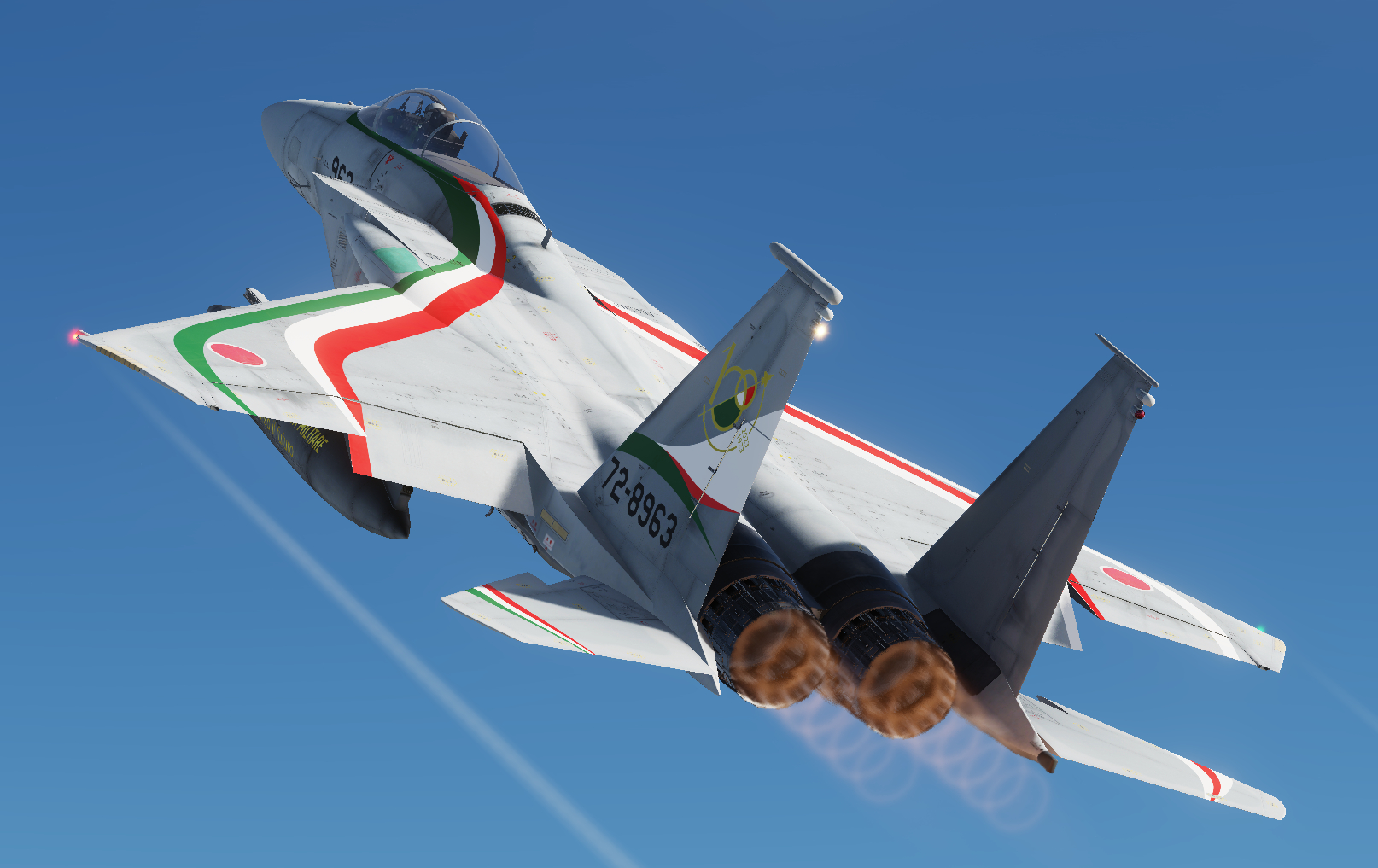 JASDF 306th TFS 72-8963 Joint exercise with the Italian Airforce