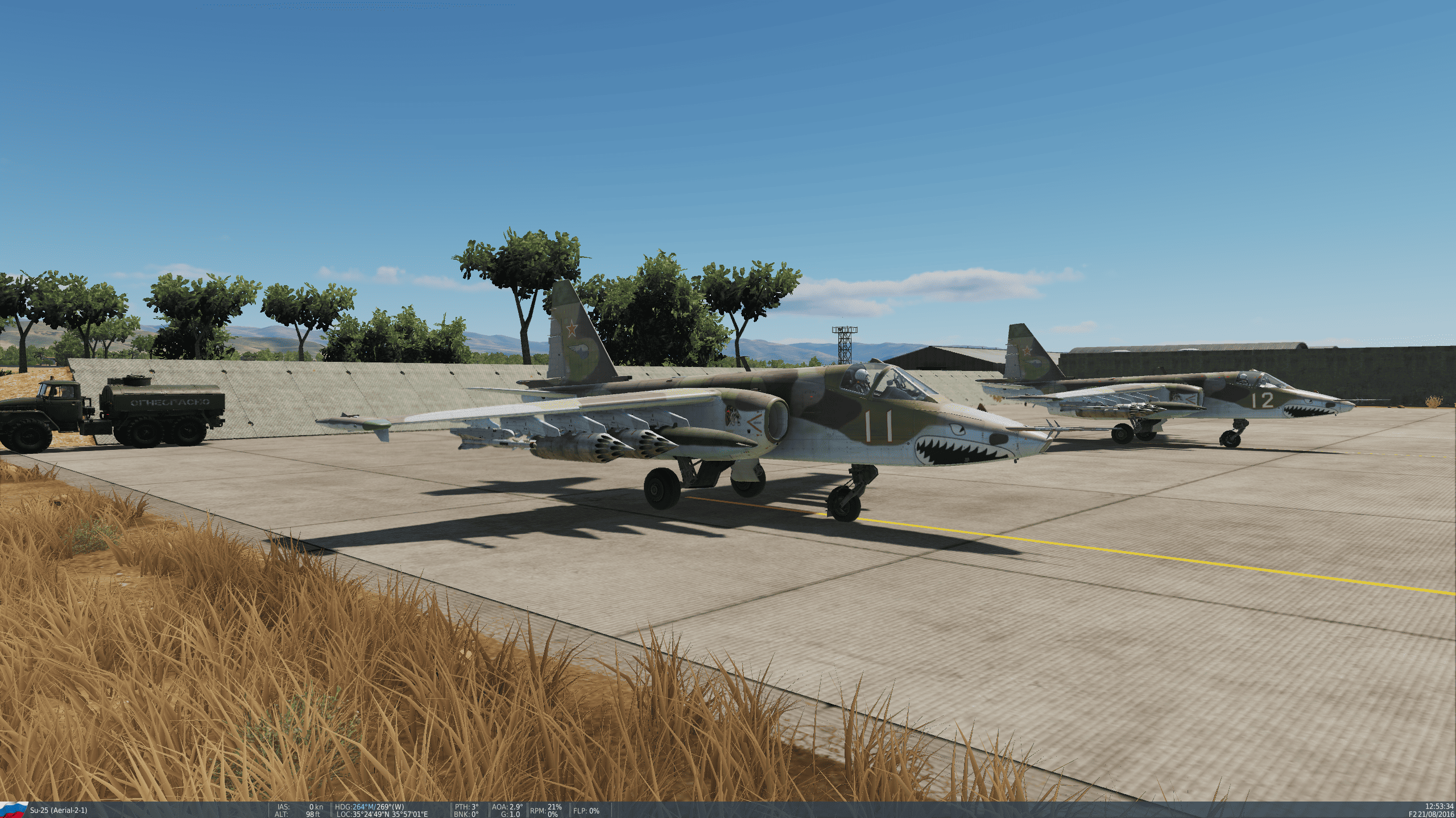Busy day on Latakia airbase Mission Template