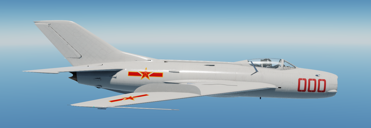J-6III style smooth surface livery