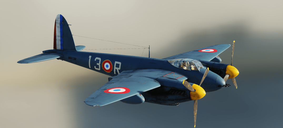 Armée de l'Air Mosquito MkVI  Blue Camo